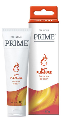Imagen 2 de 3 de Gel Lubricante Prime Sensual Hot Pleasure X 50 Gr