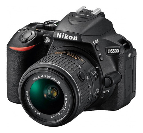 Camara Nikon D5500, 24mp, Lente 18-55, Wifi, Reflex