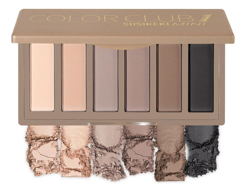 Susikeki Paleta De Maquillaje De 6 Colores De Sombra De Ojos