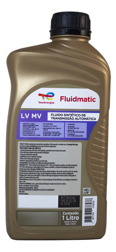 10 Un Oleo Cambio Aut Total Fluidmatic Mv Lv Mercon Ford