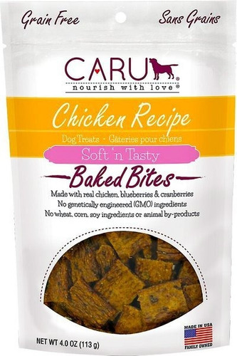 Caru  Soft 'n Tasty Baked Bites Chicken Recipe Grain-free Do