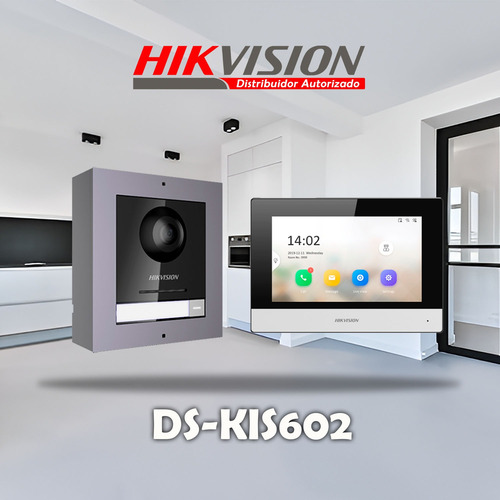 Kit Videoportero Ip Full Hd Ds-kis602 Llamada App Celular