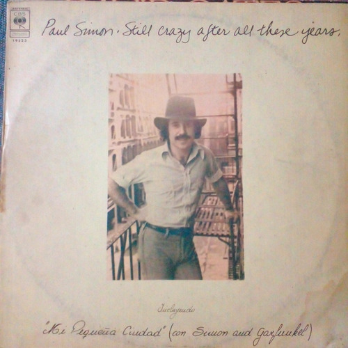 Paul Simon Still Crazy After All This Years Impecablevinilo 