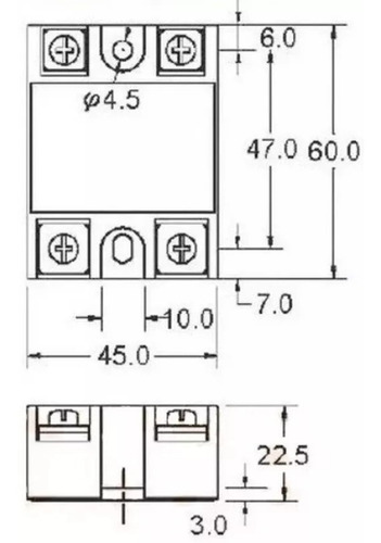 Relé de Estado Sólido Fotek SSR SSR-25DA Relay Arduino 380V