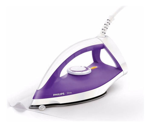 Imagen 4 de 7 de Plancha En Seco Philips Gc122/30 1200w Cable 1,7m Antiadhere