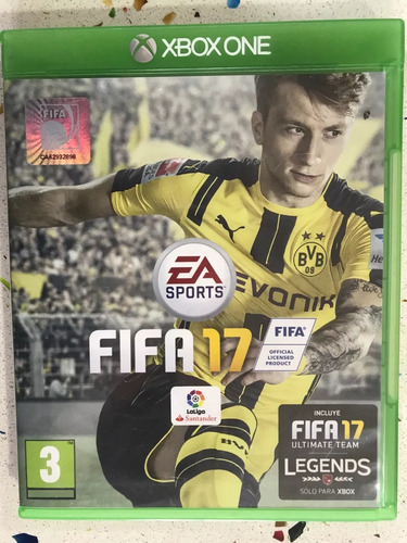 Fifa 17 Ultimate Team Legends Xbox One Optimo Estado