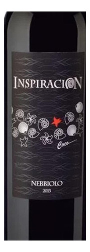 Pack De 6 Vino Tinto Inspiración Coco Nebbiolo 750 Ml