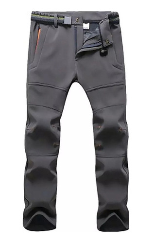 Pantalones De Nieve Impermeables Para Hombre Con Forro Polar