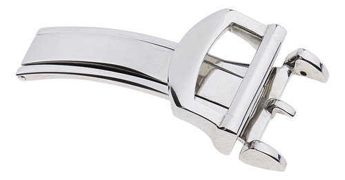 2 Hebilla Plegable De Material Acero Inoxidable De 16 Mm