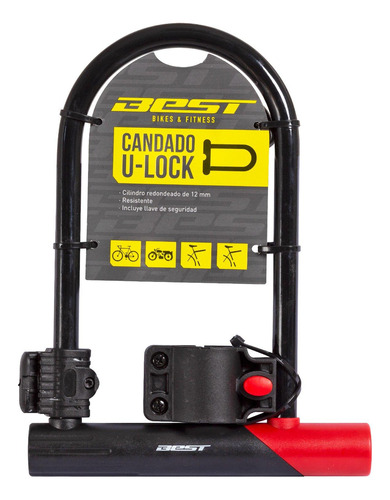 Candado U-lock Best 180 X 245mm