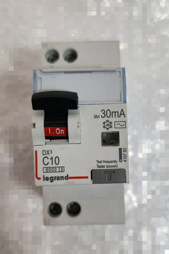 Interruptor Diferencial Monoblock 10 Ka Curva C 410792 Legra