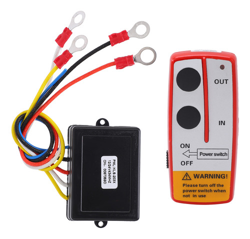 Control Remoto Inalámbrico Red 12# Red Smart Winch Universal