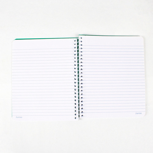 Cuaderno Poly Ferrini Espiral Europeo Libreta 80h Raya A5
