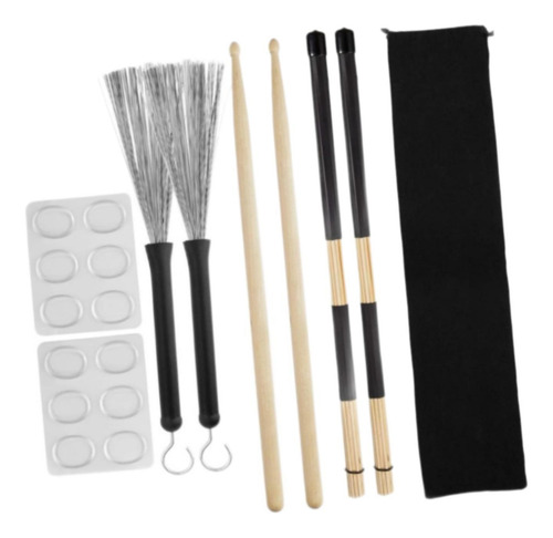 Juego De Baquetas, Amortiguadores De Batería,