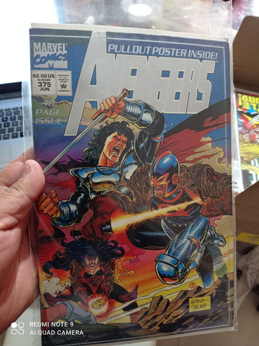 Cómic Marvel En Inglés Avengers No.375