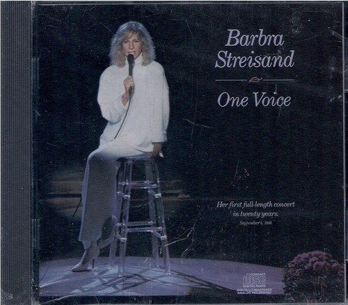 Barbra Streisand - One Voice - Importado Lacrado