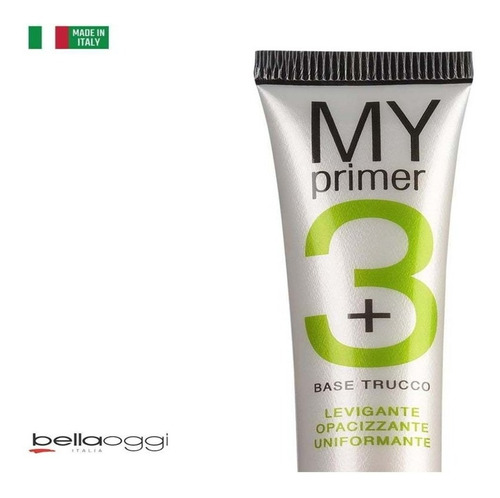 Imagem 2 de 3 de Primer 3 Base Facial Pre Maquiagem Bellaoggi Nude