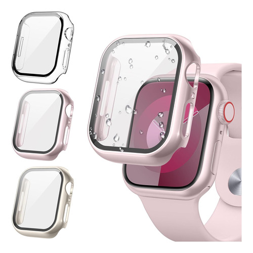 Funda Protectora De Pantalla Para Apple Watch Series 9, 8, 7