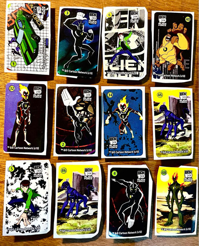 Figuritas Del Álbum De Stickers De Ben 10 - Alíen Force 2010