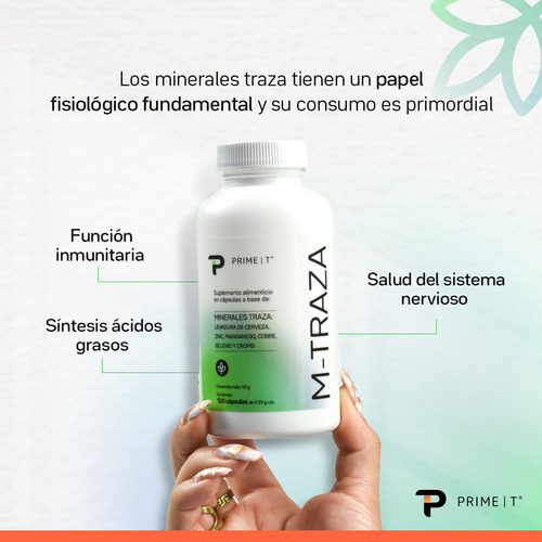 Colágeno Velvet Y Minerales M-traza Combo Primetech Sabor Sin sabor