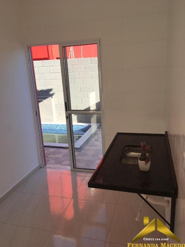 Casa Em Condominio Fechado Com 2 Quartos, Suíte E Piscina Privativa - Minha Casa Minha Vida - Ca00057 - 34234841