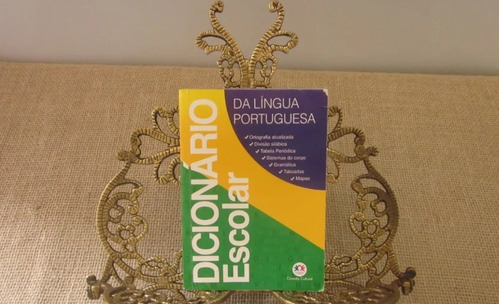 Livro Dicionário Escolar Da Língua Portuguesa
