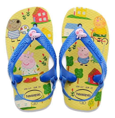 Chinelo Havaianas Infantil New Baby Peppa Pig