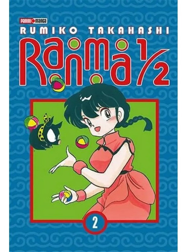 Ranma 1/2 N.2: Ranma 1/2 N.2, De Rumiko Takahashi. Serie Ranma 1/2, Vol. 2.0. Editorial Panini, Tapa Blanda, Edición 0.0 En Español, 2021