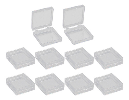 2 Caja De Almacenamiento De Uñas A Presión De 10 Piezas