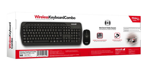 Imagen 4 de 4 de Kit Teclado Y Mouse Inalámbricos Sin Cables Super Fino