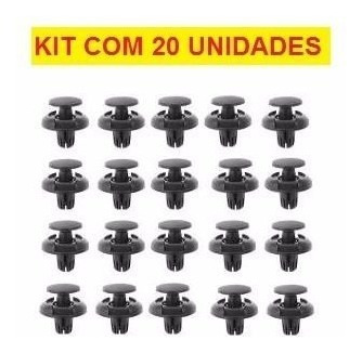 Imagem 3 de 3 de Par Parabarro New Civic 2007 08 09 10 2011 Com 20 Presilhas