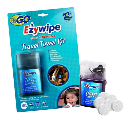 Ezywipe - Kit De Toallas De Viaje 