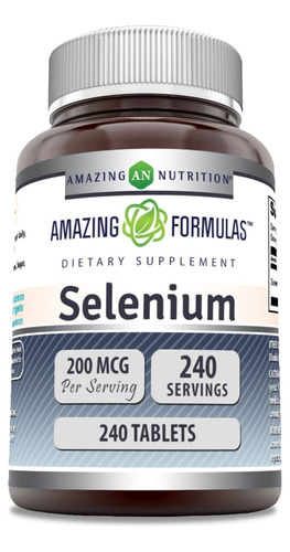 Amazing Formulas Selenium 200mcg 240 Tabletas 