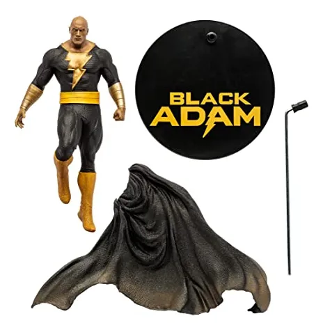 Estatua De La Película De Dc Mcfarlane Toys Black Adam