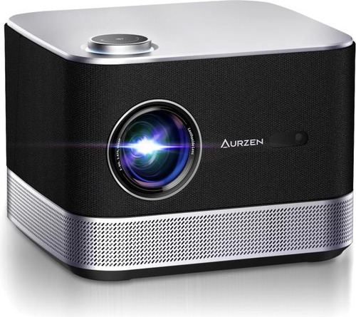 Proyector Todo En Uno 4k, Proyector Inteligente Aurzen Boom