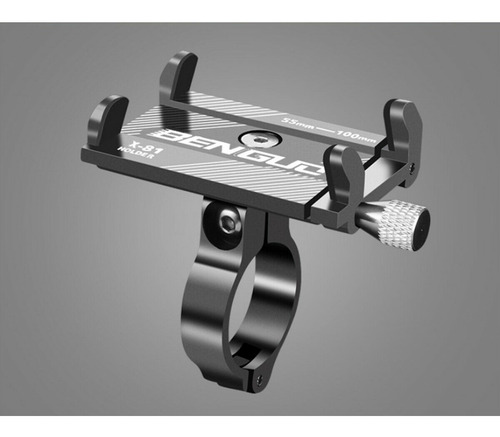 Soporte Teléfono Celular 360 Aluminio Metal Moto O Bicicleta