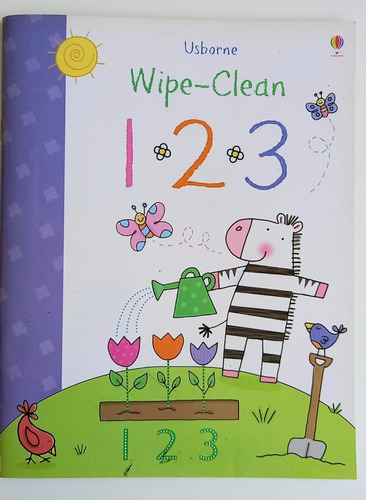 Usborne- 1 2 3  Wipe -clean - No Envio - Aprende Los Números