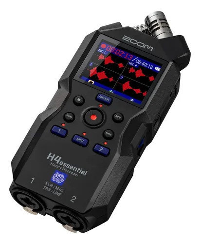 ZOOM H4 essential 32bit floatレコーダー Gravador De Áudio Portátil 32-bit Float - Zoom H4 Essential