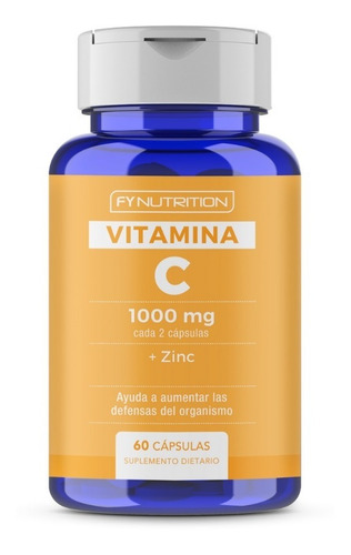 Vitamina C 1000mg + Zinc - Fynutrition - Antioxidante