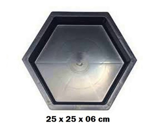 Forma Plástica Sextavada P/bloquetes 25x25x06 Mega Promoção!
