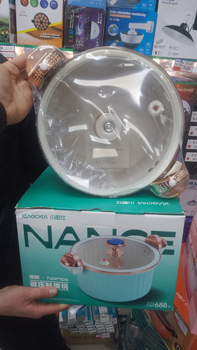 Olla De Micro Presion Antiadherente Altamente Resistente 12l