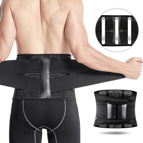 Cinturón Lumbar Para Gimnasio, Soporte Para Entrenamiento De