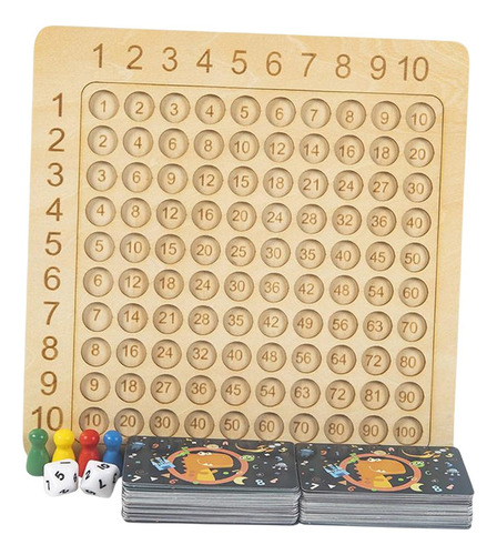 T Tablero De Multiplicación Montessori Juguetes De