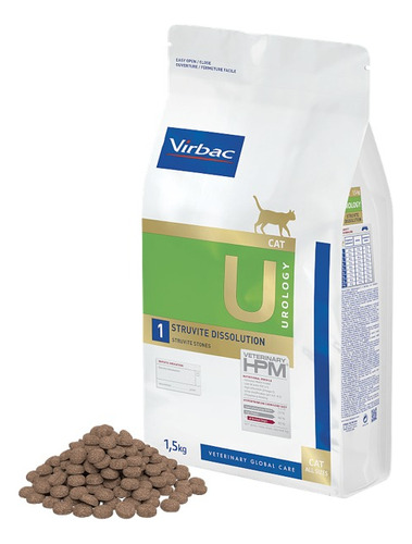 Virbac Hpm Cat Urology 1 Struvite Dissolution 1.5kg