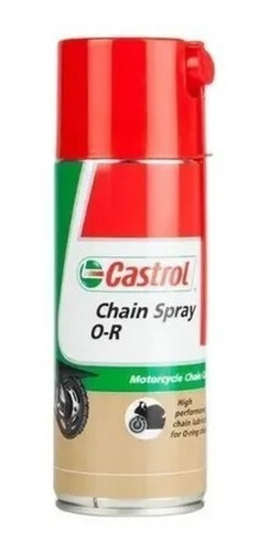 Lubricante Cadena Moto Chain Spray O-r 400ml Castrol-enxero