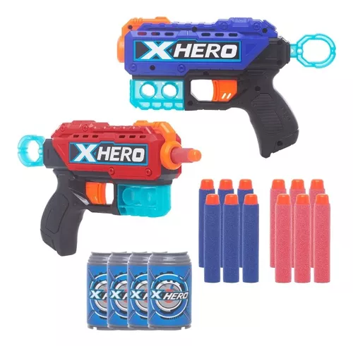 Arminha de Brinquedo tipo Nerf Hero Infantil Criança Lançador de