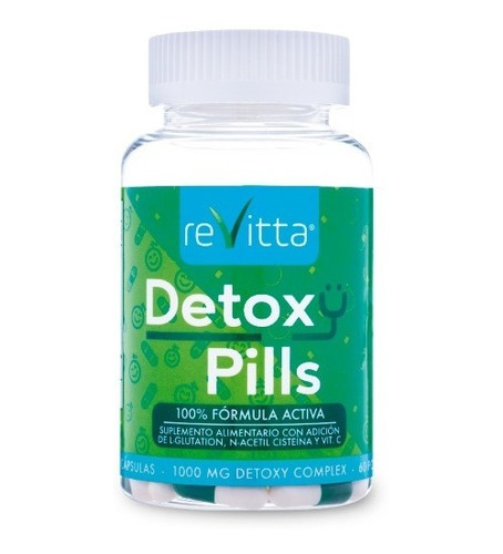 Complejo Detox Y Antioxidante Detoxy Pills 120 Cápsulas
