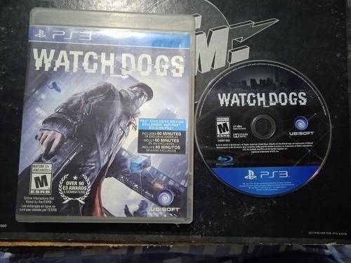 Watch Dogs Sin Instruct Para Play Station 3,excelente Titulo
