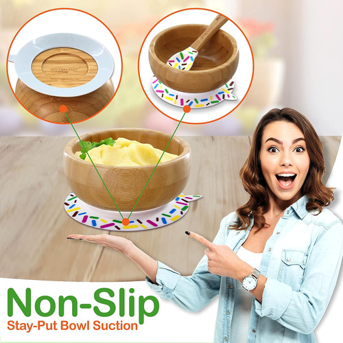 Nutrichef Bebé Y Niño Pequeño, Juego De Alimentación De Plat