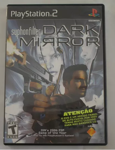 Dark Mirror Play 2 Completo Original Syphon Filter Dark Mirror Ps2 Original  Completo